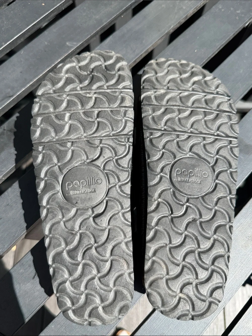 Birkenstock Quilted Double-Buckle Black Slide Sandals
